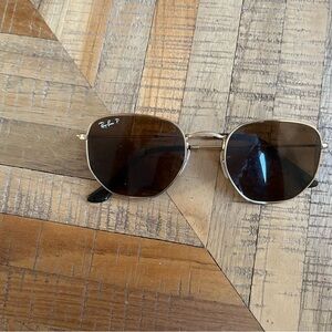 Ray-Ban hexagonal polarised Sunglasses